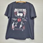 Hellyeah Metal Band Undeniable World Tour Double Sided Tshirt Size M Distressed 
