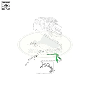 LAND ROVER HOSE AND BRACKET RANGE DISCOVERY 5 RANGE SPORT LR034624 OEM - Bild 1 von 1