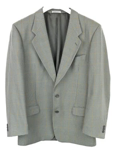 GRUPPO GFT Blazer Men's (UK) 40L Single Breasted Wool Blend Houndstooth - Picture 1 of 11