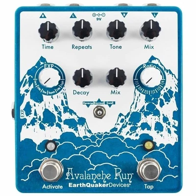 Earthquaker Devices Avalanche Run Stereo Reverb & Delay with Tap Tempo - V2 - Image 1 of 4
