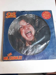 Ozzy Osbourne Live Mr. Crowley Picture Disc LP Vinyl Collectors Edition 1982 - Picture 1 of 5
