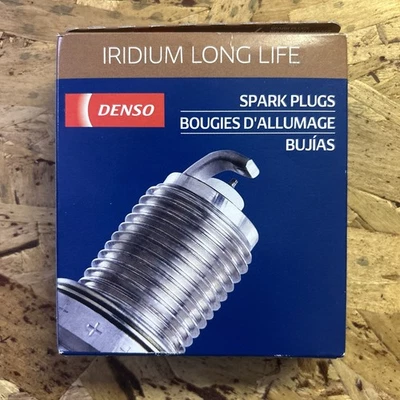 4-Pack Denso Spark Plug - Iridium Long-Life 3377 Denso SKJ20DR-M11 - Image 1 of 4