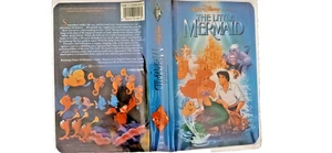 Disney Classic "The Little Mermaid " Black Diamond VHS Tape  1990 Banned cover - Picture 1 of 23