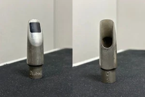 Boquilla de metal Dukoff soprano D5 con ligadura Lobner y estuche - Imagen 1 de 8