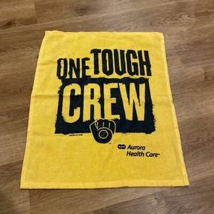 MLB Milwaukee Brewers 2018 One Tough Crew Playoff Rally Towel Miller Park SGA - Picture 1 of 5