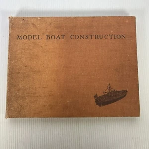 Model boat construction - Harvey A Adam - First Edition  - Hardcover - Picture 1 of 12