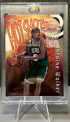Antoine Walker 1997-98 Topps Chrome Hot Shots Refractor #27 Boston Celtics - Image 1 of 2