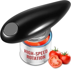 Elektrischer kommerzieller Dosenöffner Automatisch Glatte Kante Edelstahl Freisprecheinrichtung - Bild 1 von 7