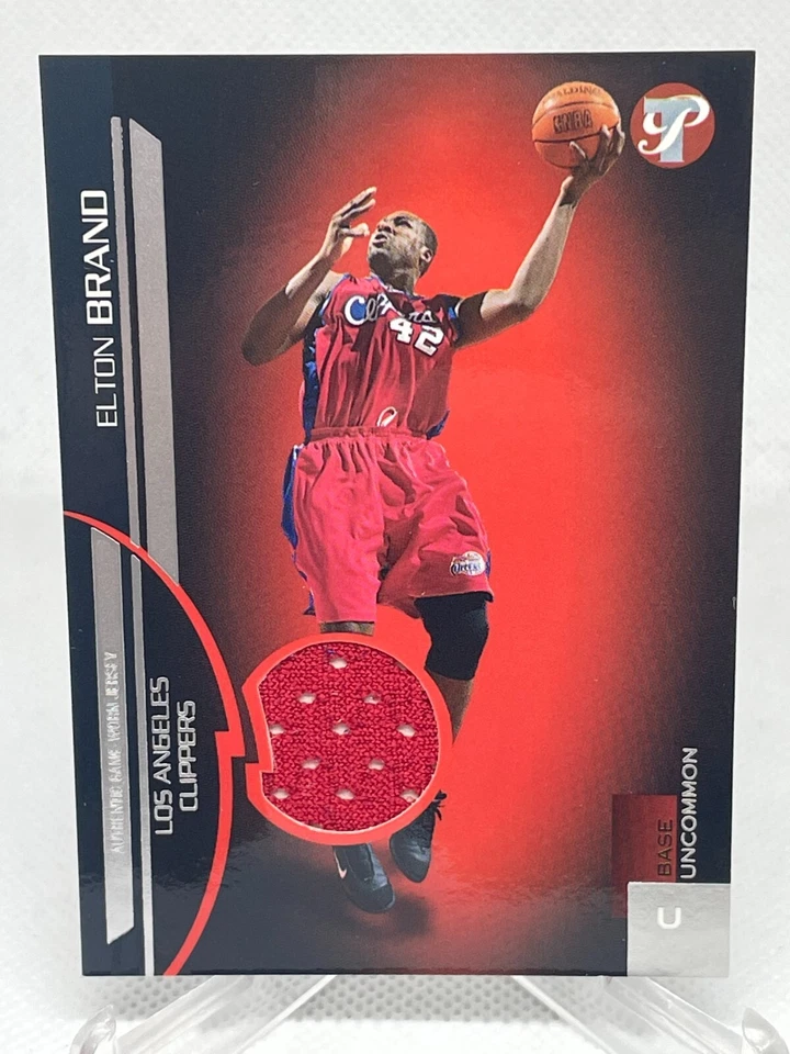 Elton Brand  2005-06 Topps Pristine #141 Uncommon Game Used Jersey /500 - Image 1 of 2