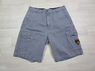 Pantalones Cortos Carga PLUGG De Colección (33) Para Hombre Sueltos Pierna Ancha Y2K Utilidad 1ª División Foto 1 de 4