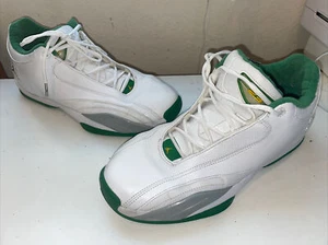 Jordan White and Green Basketball Shoes 2005 Taille Jordans 313365-103 S12 - Picture 1 of 9