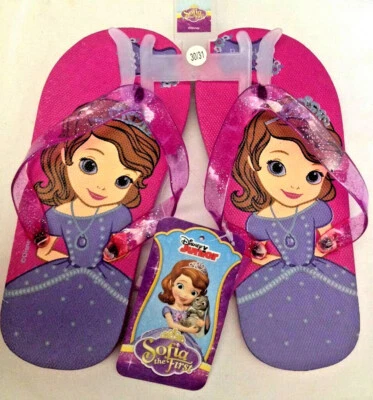Sofia La Primera - Chanclas Disney Sofía Fucsia - Talla 30/31 - Mc Nuevas Foto 1 de 3