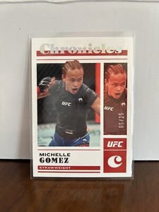 Michelle Gomez 2023 Panini Chronicles UFC Silver /25 #19