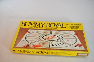 Deluxe Edition Rommé Royal Whitman 4804 Neu Open Box - Bild 1 von 12
