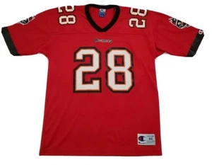 VINTAGE Tampa Bay Buccaneers Jersey Adult 44 Warrick Dunn Champion NFL Football - Picture 1 of 6
