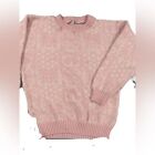 Vintage Wool Barbiecore Pink Sweater