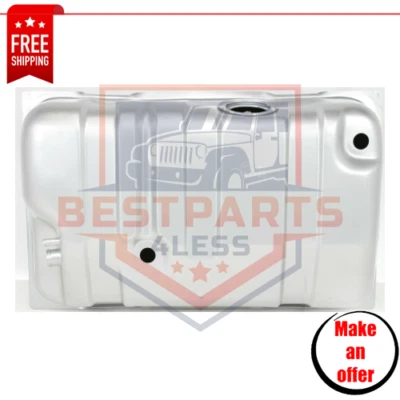 NEW 20 Gallon Fuel Gas Tank for 1986-1996 Jeep Cherokee / 1986-1990 Wagoneer FI - Изображение 1 из 4