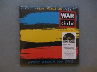 Police WAR CHILD 2x7” Every breath you take (2023 RED & YELLOW) SEALED MINT/MINT - Image 1 of 4