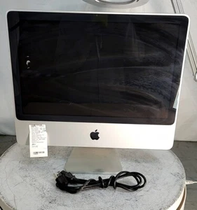 Apple iMac 20", EARLY 2008 A1224 AIO Intel Core2 Duo E8135 4GB 250GB SEE NOTES - Picture 1 of 7