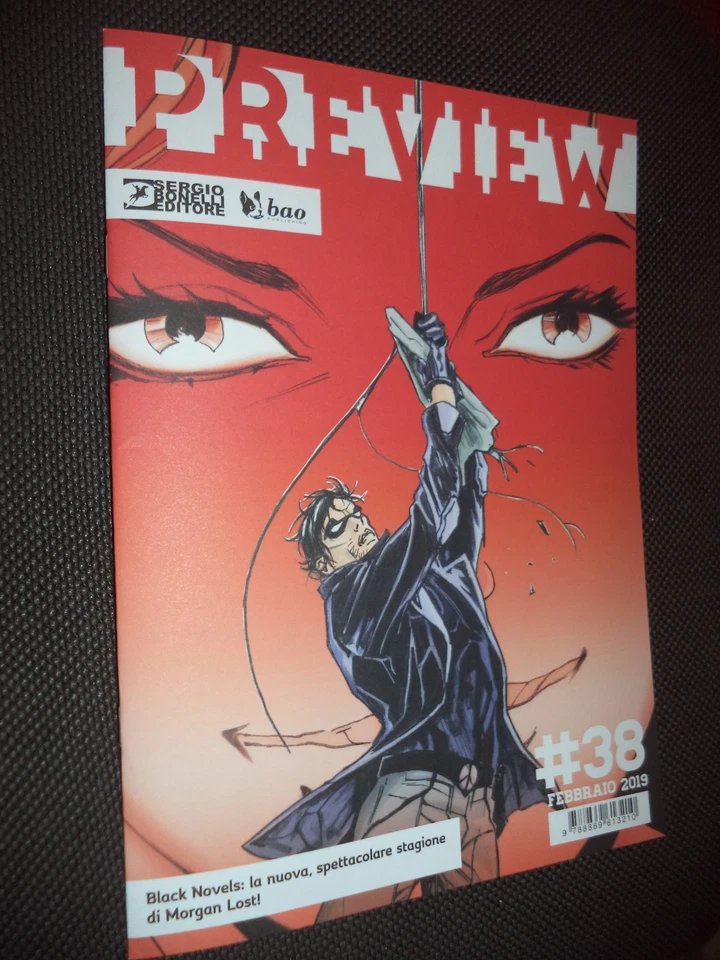 PREVIEW N.38 FEBBRAIO 2019 - BLACK NOVERS MORGAN LOST - NUOVO