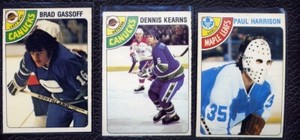 1978/79 OPC #191 Dennis Kearns Canucks