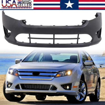 Bumper Cover Fascia For 2010-2012 Ford Fusion Front Primed FO1000650 Foto 1 de 4