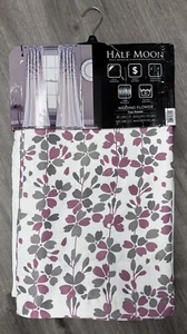 2 Pack Curtain Panels Lush Decor Weeping Flower Purple Grey 52"x84" New - Picture 1 of 7