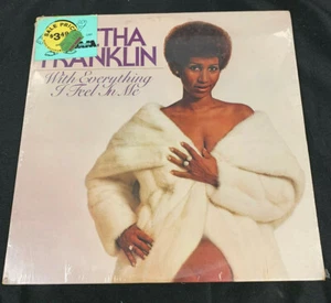1974 VINTAGE SEALED RECORD ALBUM *WITH EVERYTHING I FEEL IN ME* ARETHA FRANKLIN - Picture 1 of 2