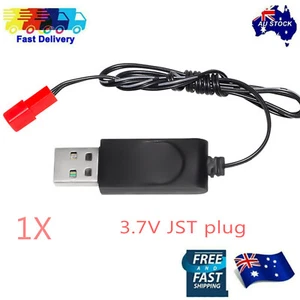 RC USB Battery Charger 3.7V 7.4V Li-ion for Remote control Toy Car boat Plane - Foto 1 di 6