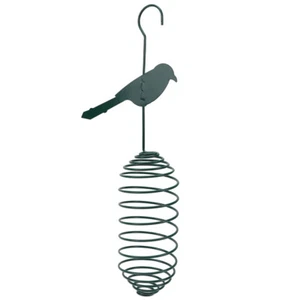 Boules Pour Oiseaux Cage À Nourriture Perchoir Accessoire Jardin D'oiseaux - Photo 1/12