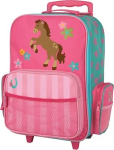 Stephen Joseph Kids Classic Rolling Luggage, Girl Horse, One Size - Picture 1 of 1