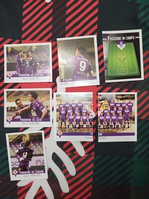 DUSAN VLAHOVIC LOTTO DI 7 FIGURINE ALBUM FIORENTINA ESSELUNGA 2020-21 RARE!!! - Immagine 1 di 4