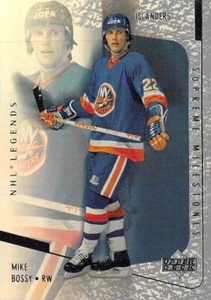 2000-01 Upper Deck Legends Supreme Milestones #SM12 Mike Bossy - Picture 1 of 2