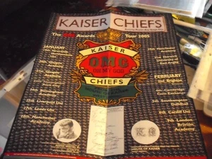 A3 size Kaiser Chiefs Promotional Gig Flyer/Poster - Ex- - Picture 1 of 1