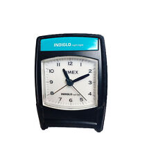 Timex Battery Travel Clock Indiglo Night Light