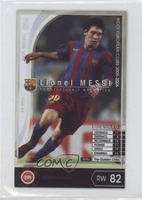 2019 Panini WCCF Footista Conversion Cards 2005-06 European Clubs Lionel Messi