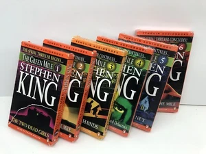 The Green Mile by Stephen King 6 parts 1999 Audio Cassettes Unabridged  3 sealed - Picture 1 of 7