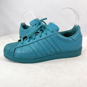 Adidas X Pharrell Supercolor Teal Superstar S31607 size 6 - Picture 1 of 11