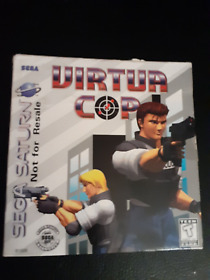 Virtua Fighter 2,Virtual Cop,Daytona USA Sega Saturn Not For Resale Edition Lot