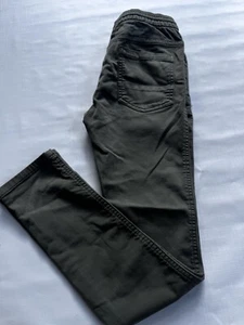 Boden Girls Youth 13 /158 Pants Green Khaki Skinny Elastic Waist Pull On Stretch - Picture 1 of 9