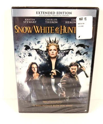 Snow White and the Huntsman (DVD, 2012, Extended Edition) Brand NEW SEALED - Image 1 of 2