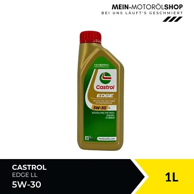Castrol Edge 5W-30 LL MB 229.31 229.51 VW 504 00 507 00 BMW LL 04 1 Liter - Bild 1 von 4