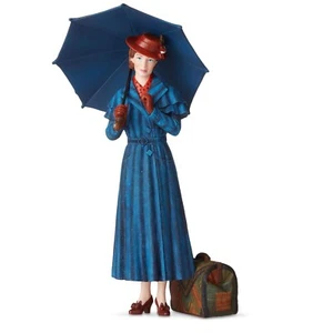 Enesco Disney Showcase Collection Mary Poppins Figura 9,5" Borsa Statua Ombrello - Foto 1 di 11