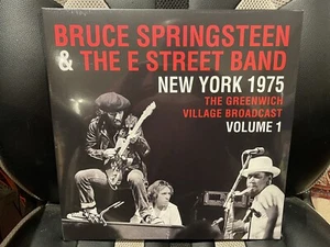 BRUCE SPRINGSTEEN NEW YORK 1975 THE GREENWICH VILLAGE BROADCAST VOL 1 DBL VINYL - Picture 1 of 3