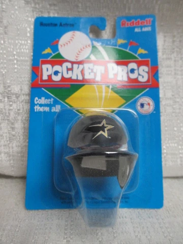 1997 Houston Astros Riddell Pocket Pros Baseball Mini Helmet Cover