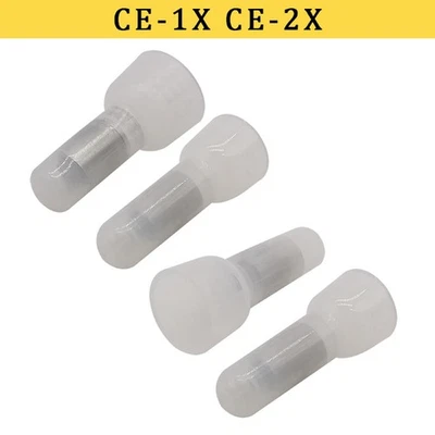 1000x CE-1X CE-2X Closed End Crimp Caps Electrical Wire Cable Terminal Connector - Image 1 of 4