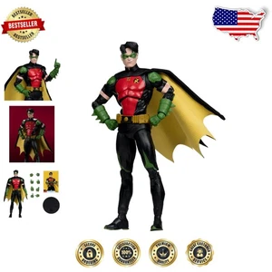 Increíble figura de acción Robin multiverso DC de 7 pulgadas: 22 articulaciones articuladas - Imagen 1 de 12