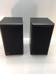 Pair of Pinnacle Classic Gold Mini Monitor Bookshelf Speakers 8 Ohms - Picture 1 of 7
