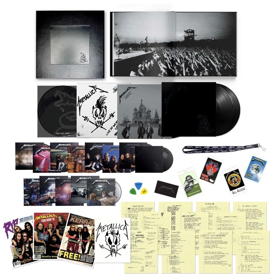 Metallica / METALLICA (LTD. 6LP+14CD+6DVD SUPER DELUXE BOX) Black Album/OVP - Bild 1 von 3