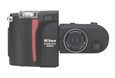 Nikon COOLPIX 4500 4.0MP Digital Camera - Black - Image 1 of 4